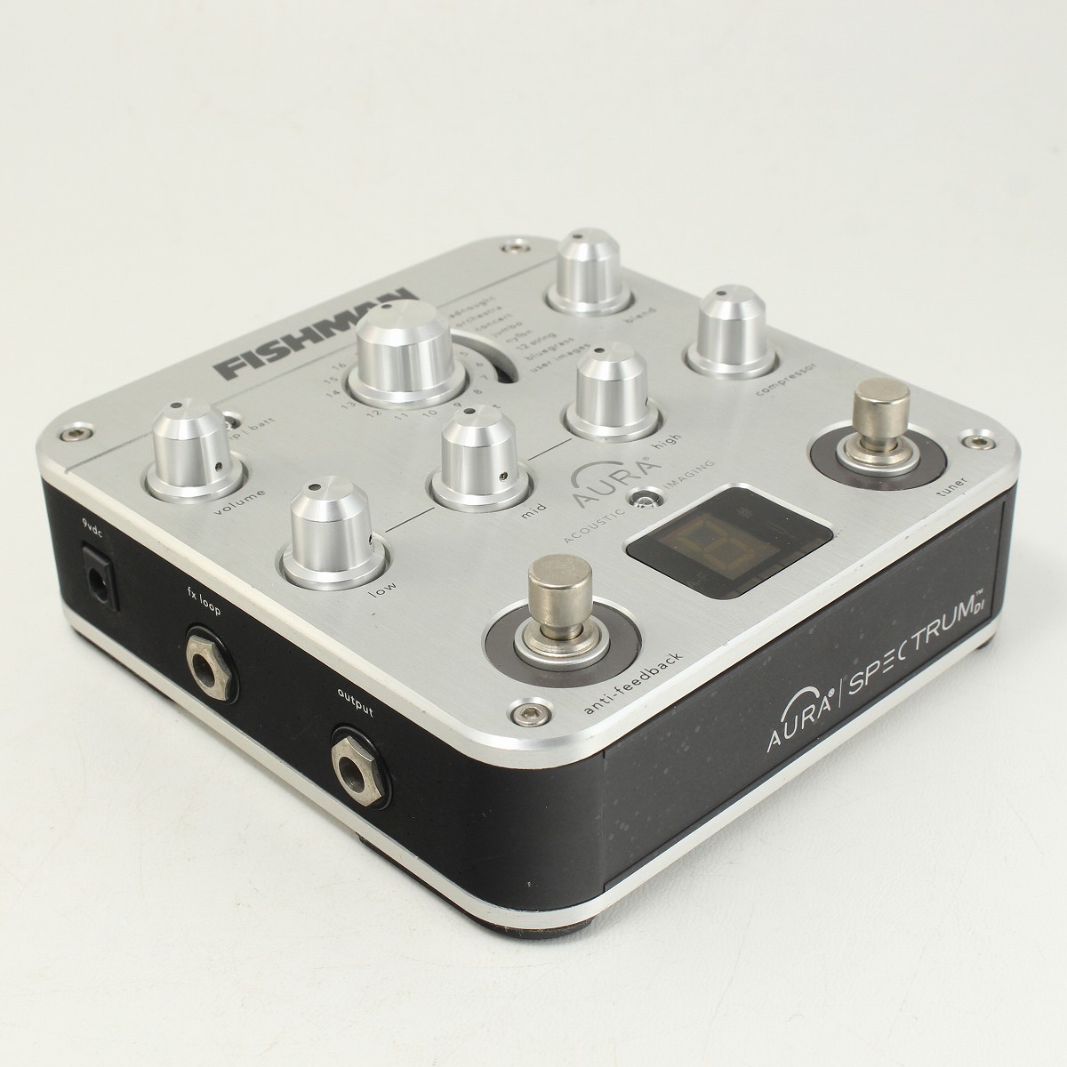 [美品中古]FISHMAN / Aura Spectrum DI Preamp 中古】 FISHMAN / Aura Spectrum DI Preamp 【御茶ノ水本店