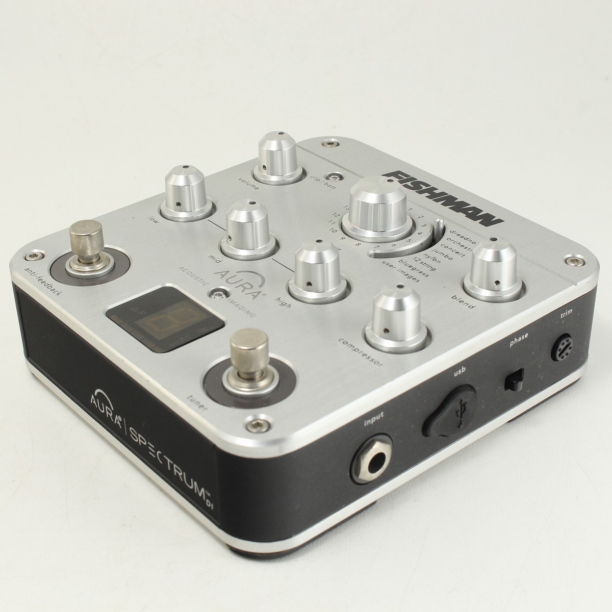 [美品中古]FISHMAN / Aura Spectrum DI Preamp Shop Fishman Aura Spectrum DI Preamp Online