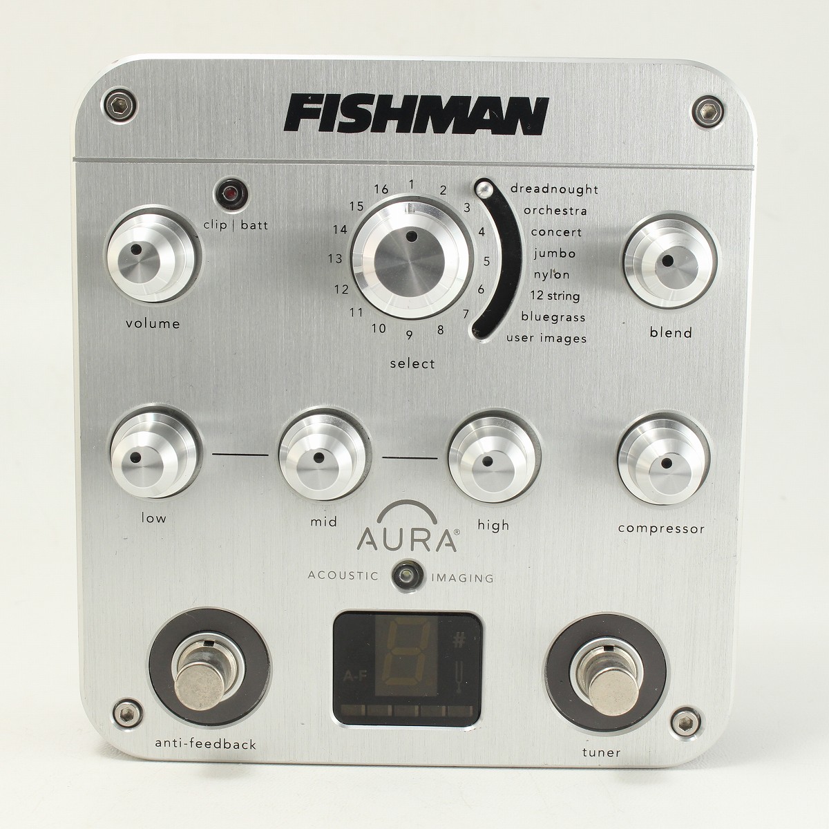 [美品中古]FISHMAN / Aura Spectrum DI Preamp Fishman Aura Spectrum DI Preamp