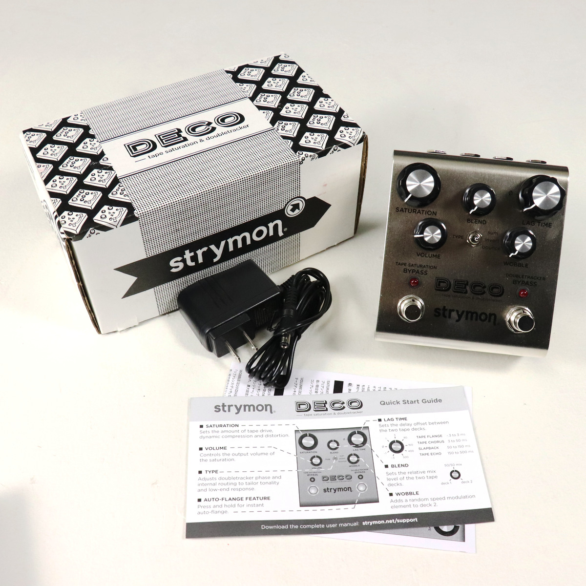 中古】strymon / DECO V1 tape saturation & doubletracker