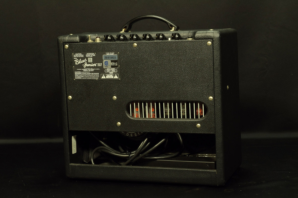 アンプ FENDER BLUES JUNIOR III Fender Blues Junior III - Black Electric guitar combo amp