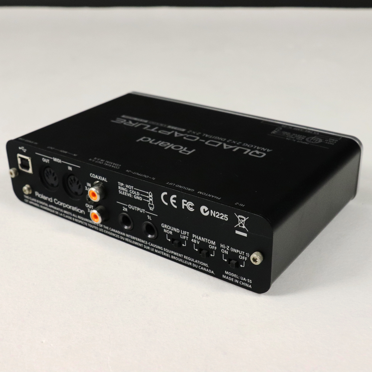 ROLAND QUAD-CAPTURE UA-55 中古 中古】Roland ローランド / UA-55 QUAD-CAPTURE USB Audio