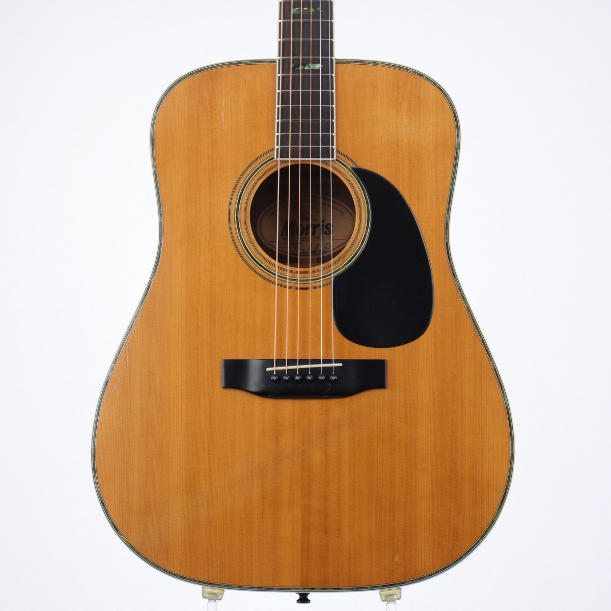 Morris W-40 アコースティックギター チューナー＆ストラップ付