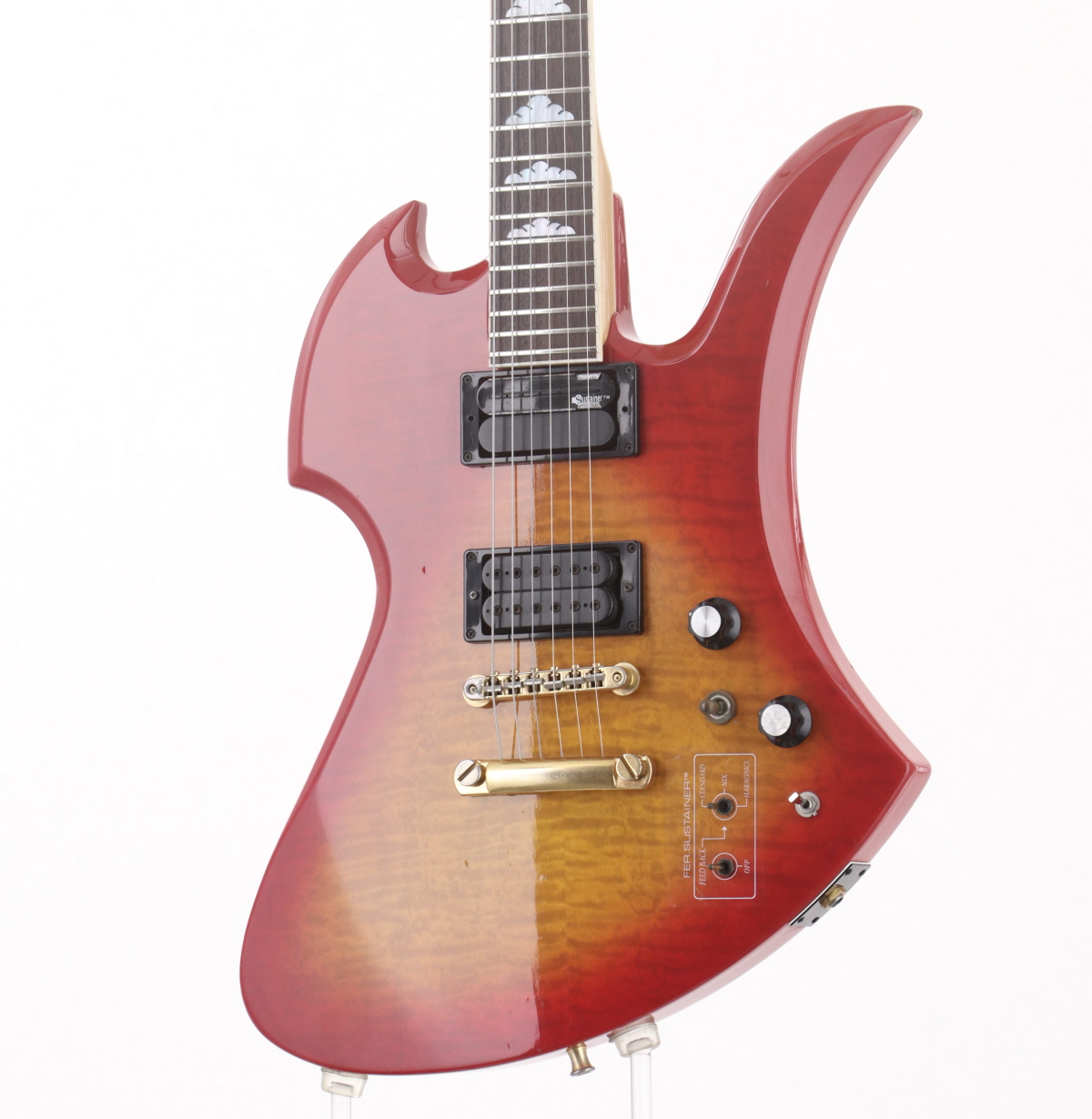 中古】Burny / MG-130S hide Signature Model Cherry Sunburst