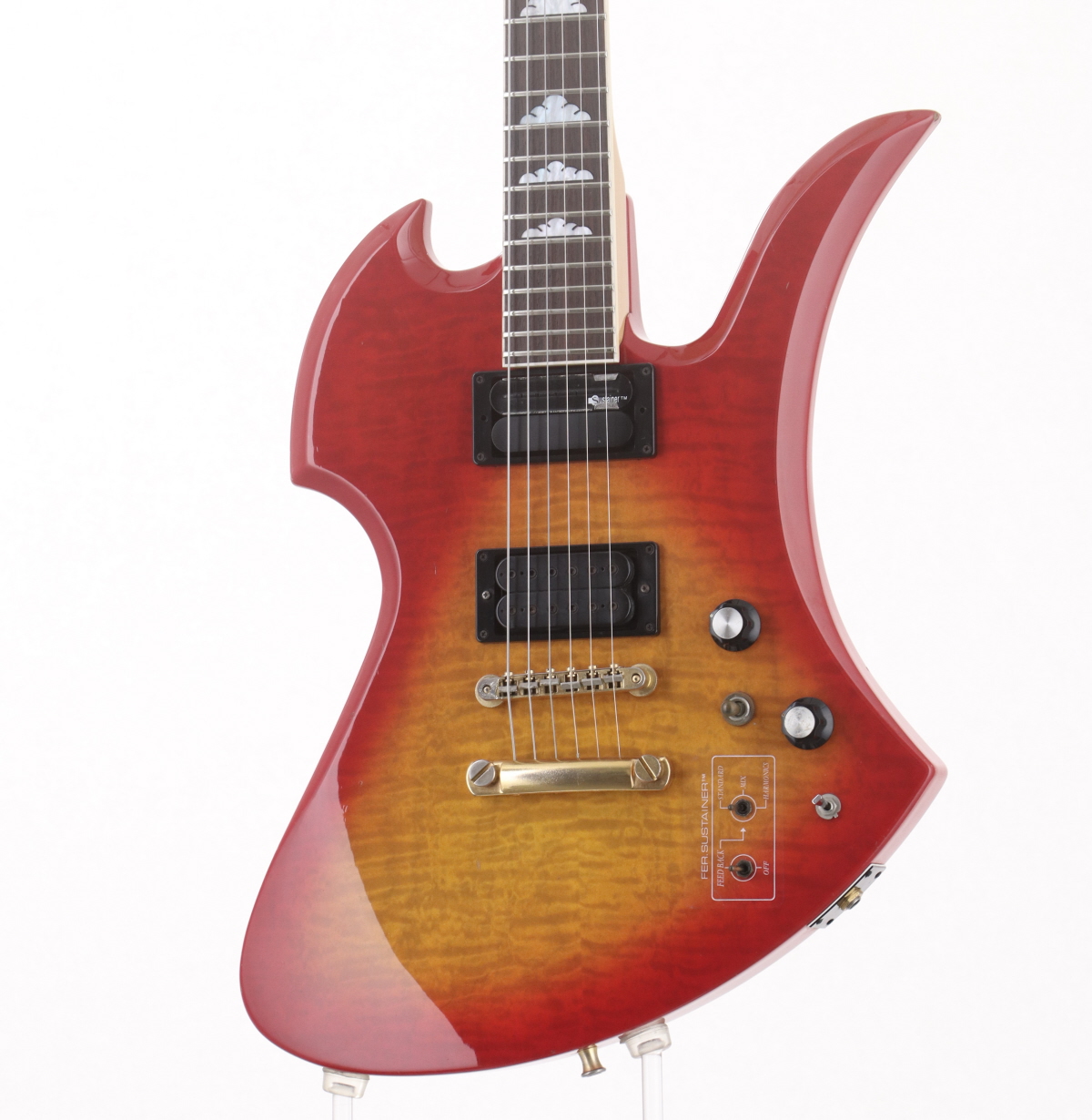 中古】Burny / MG-130S hide Signature Model Cherry Sunburst