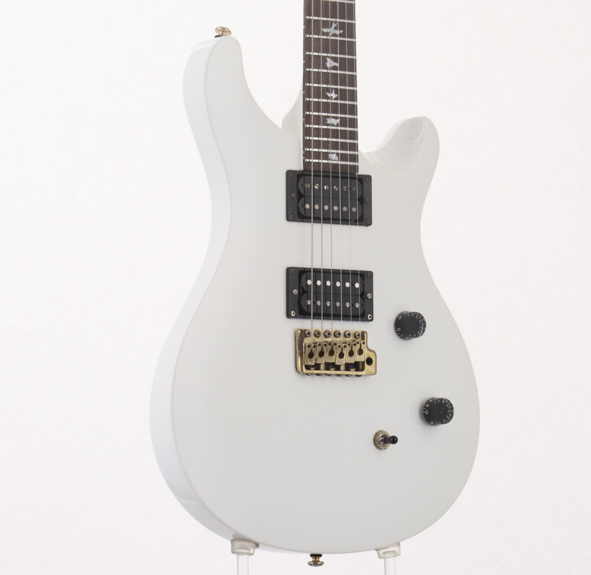 Paul Reed Smith デイブ ナヴァロ シグネチャー PRS SE Dave Navarro Signature -Jet White- 【純白× ゴールド