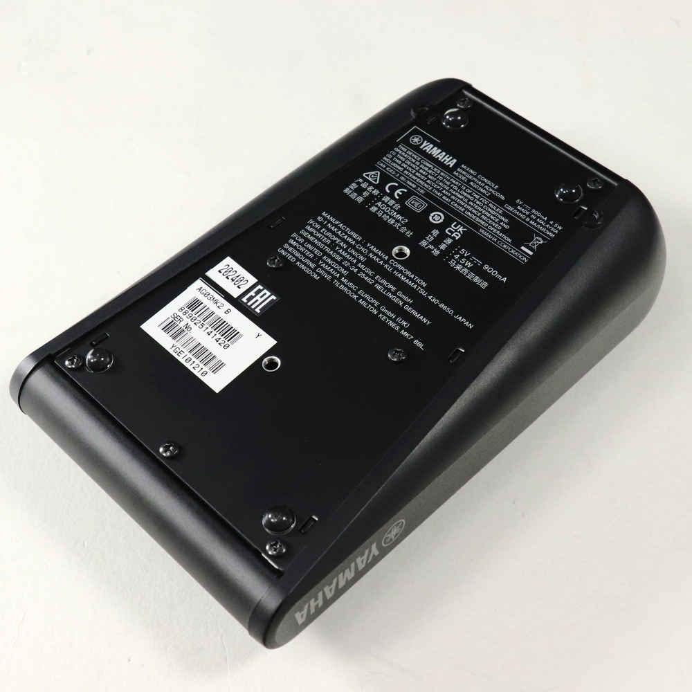 YAMAHA WEBキャスティングミキサー AG03mk2 BLACK (配信用