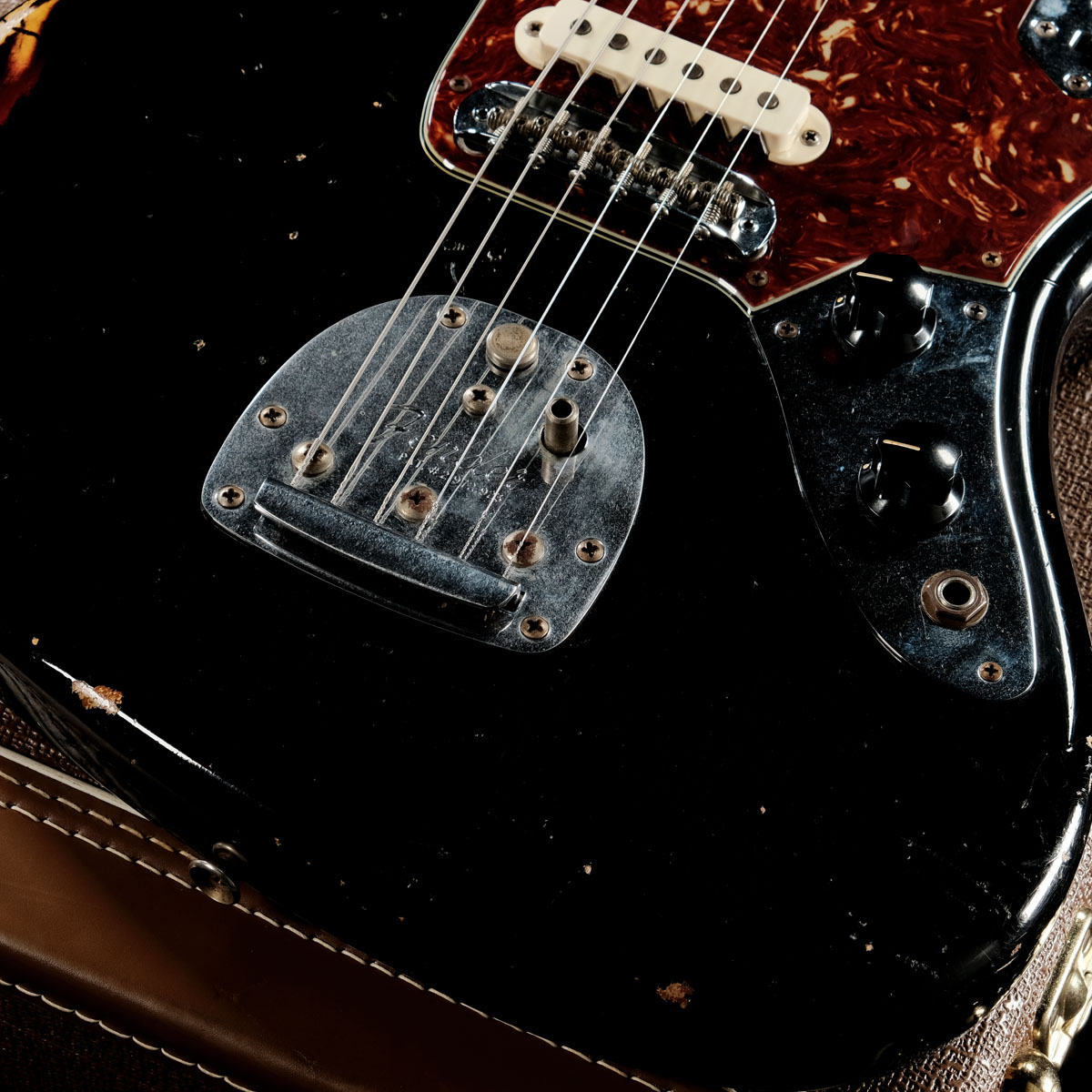 Fender JAGUAR P067065 ギター ジャンク品 Fender USA VINTAGE Jaguar '66 Dot w/Binding Matching Head