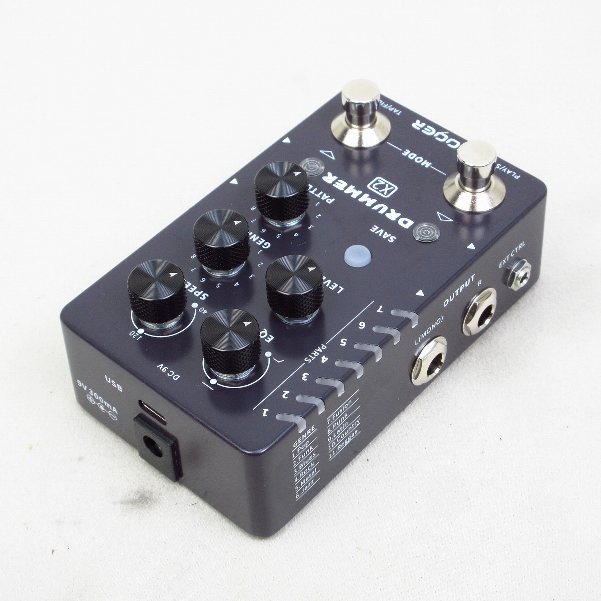 中古】MOOER / DRUMMER X2 ドラムマシンペダル 【横浜店