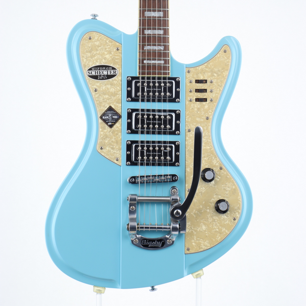 激レア希少品  SCHECTER TSH-1B EGP セミアコ グリーン 中古 激レア希少品 SCHECTER TSH-1B EGP セミアコ グリーン 中古 ギター