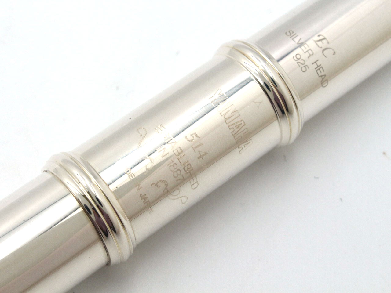 YAMAHA YFL-514 フルート 全体調整、タンポ交換済 頭部管銀製 中古】YAMAHA / フルート YFL-514 頭部管銀製 全タンポ交換済み