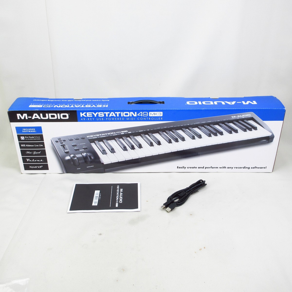 【中古品】M-AUDIO KEYSTATION49 MK3 MIDIキーボード M-AUDIO Keystation 49 MK3（中古）【楽器検索デジマート】