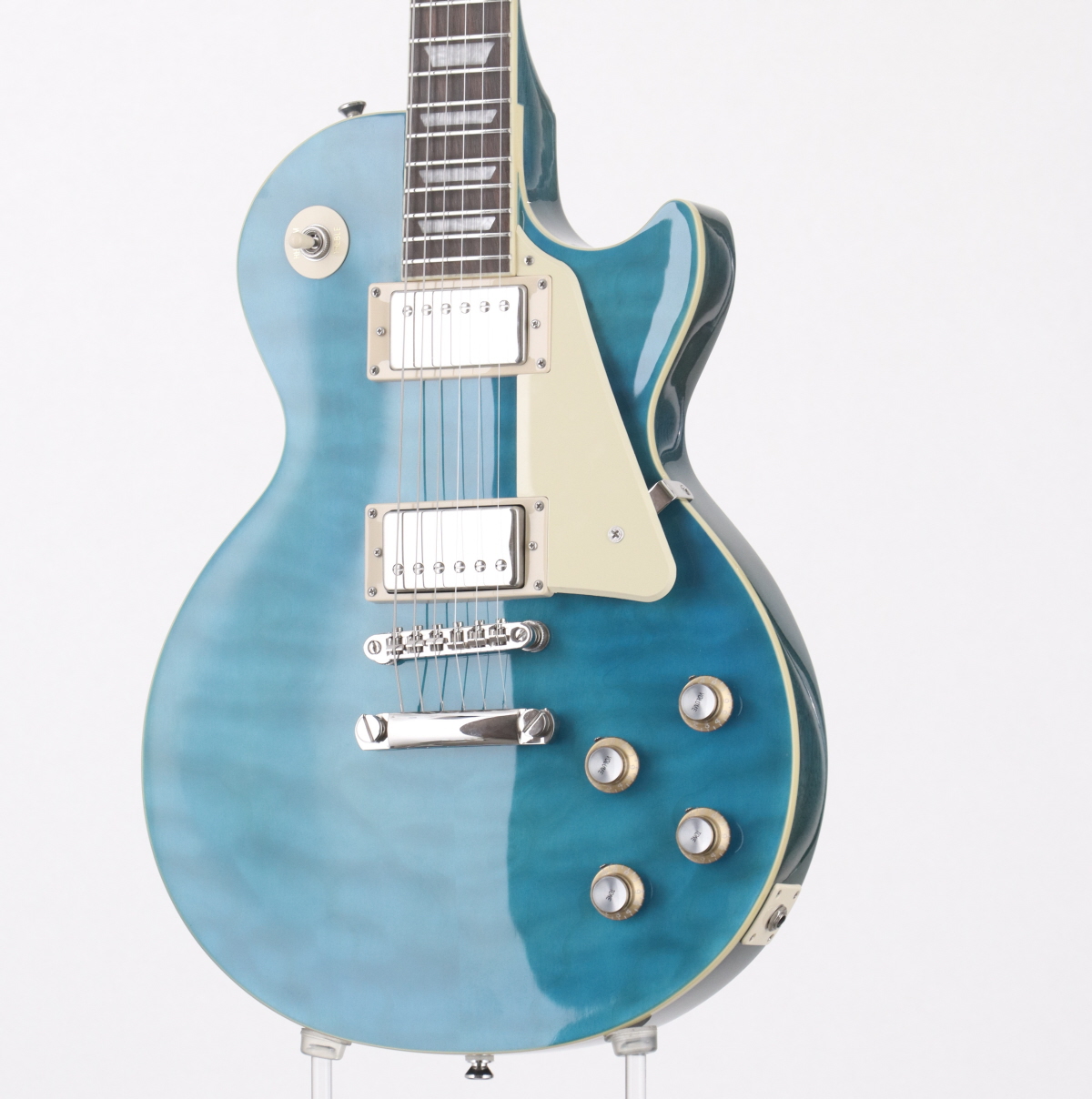 売り切り‼️Epiphone Les Paul Standard 青 ケース付き Epiphone