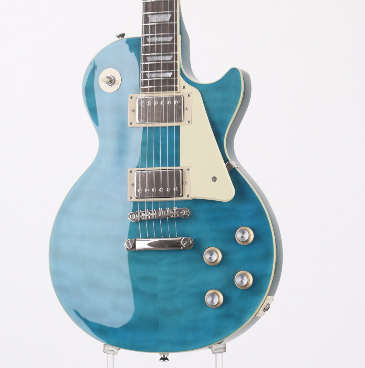 【再入荷】 中古】EPIPHONE Translucent Top Quit 60s Standard Paul Les / ギター
