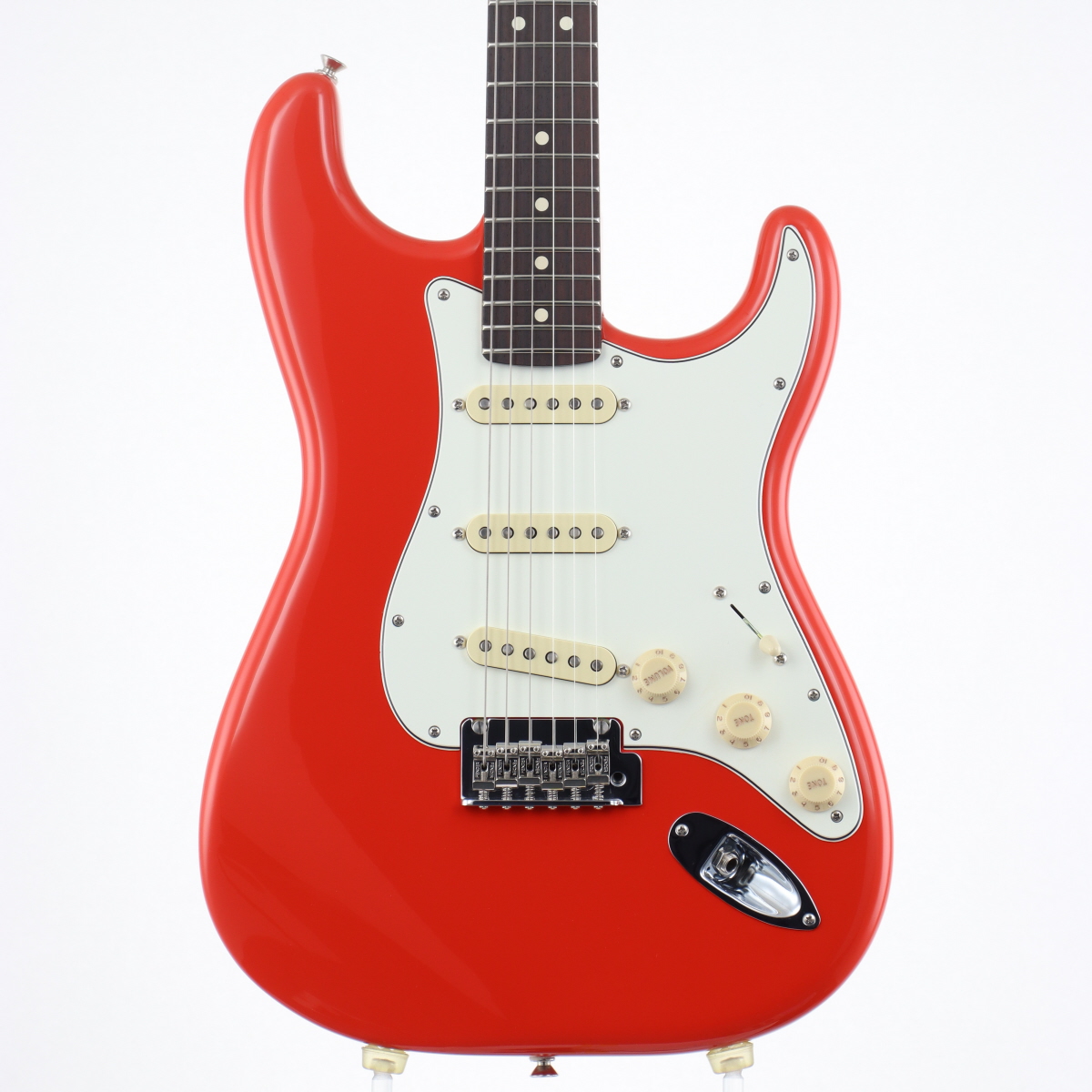 Fender Mexico Player Stratocaster lefty赤 Fender Player Stratocaster Left Hand (MEX, PF) - sonic red