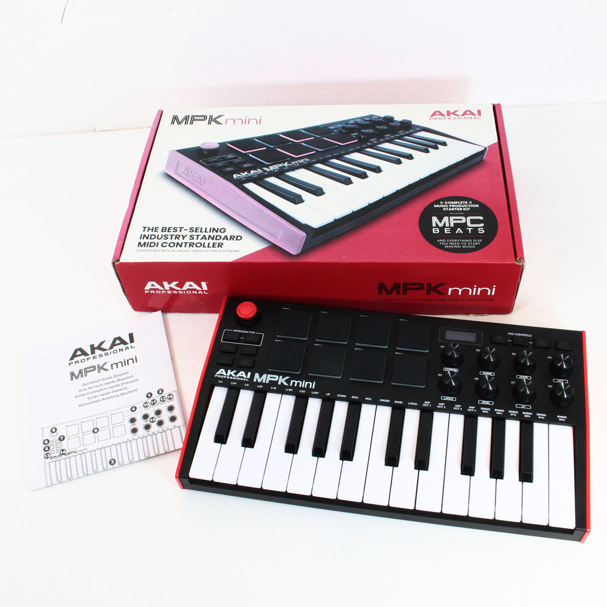 AKAI MPK mini MIDIキーボード　中古品 Amazon | Akai Professional USB MIDIキーボードコントローラー