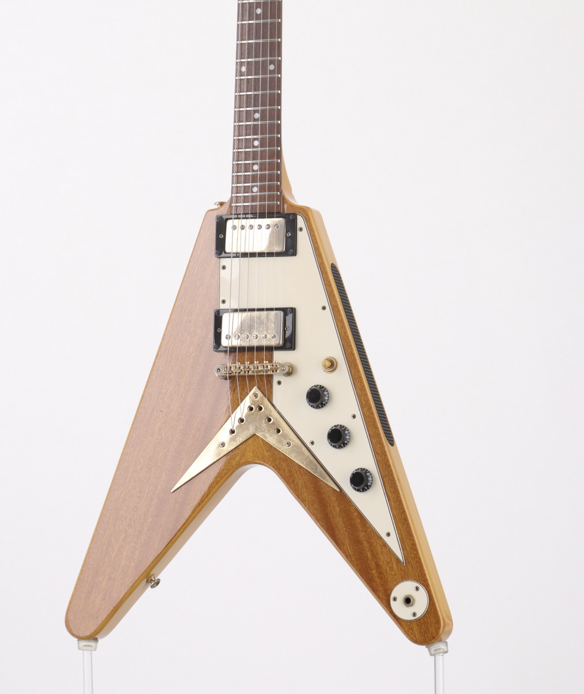 Epiphone Flying V ギター　1999年製　美品 Epiphone by Gibson Flying V ブラックエボニー 99年 - メルカリ