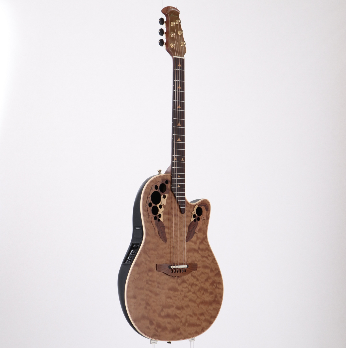アコースティックギター　ovation Amazon.com: Ovation Celebrity Elite Plus Quilted Maple Top
