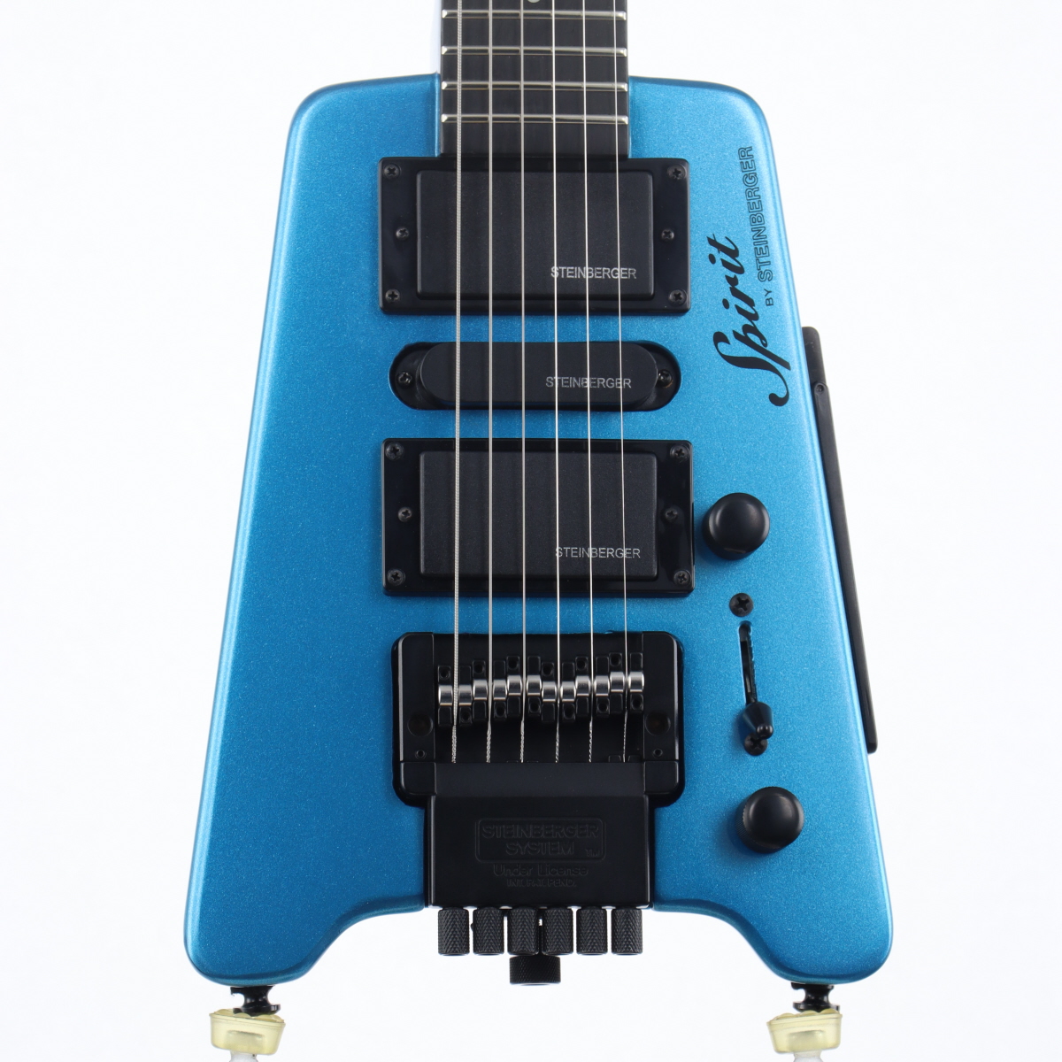 steinberger の韓国産 中古】Spirit by Steinberger / GT-PRO Deluxe HSH Frost Blue