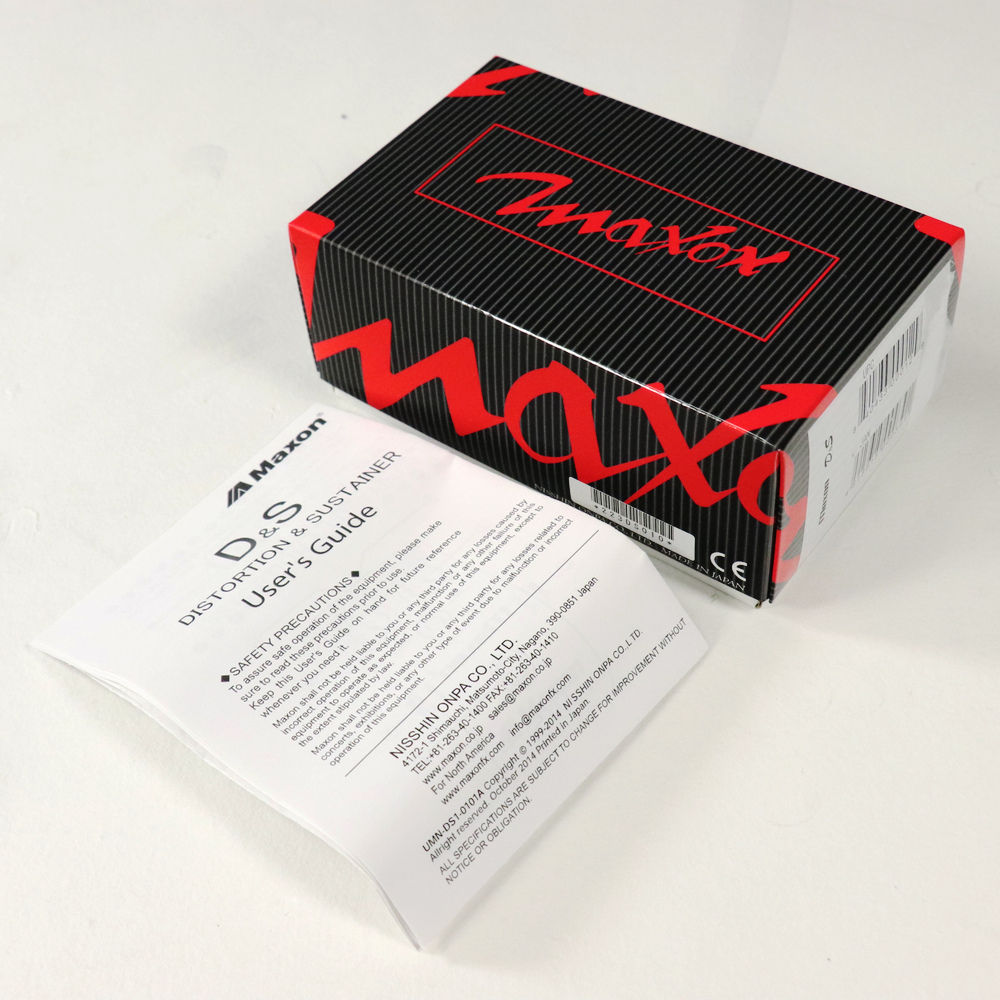 Maxon D&S ギターエフェクター[箱、説明書あり] Amazon | Maxon ギターエフェクター Distortion&Sustainer