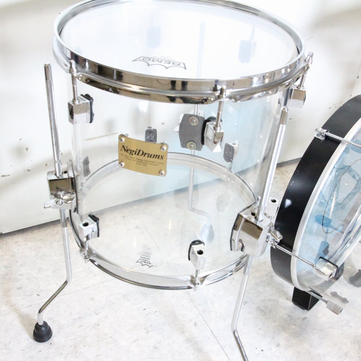 中古】NEGI / Acrylic Mini Drum Set 14-10-12 3pcs ネギ