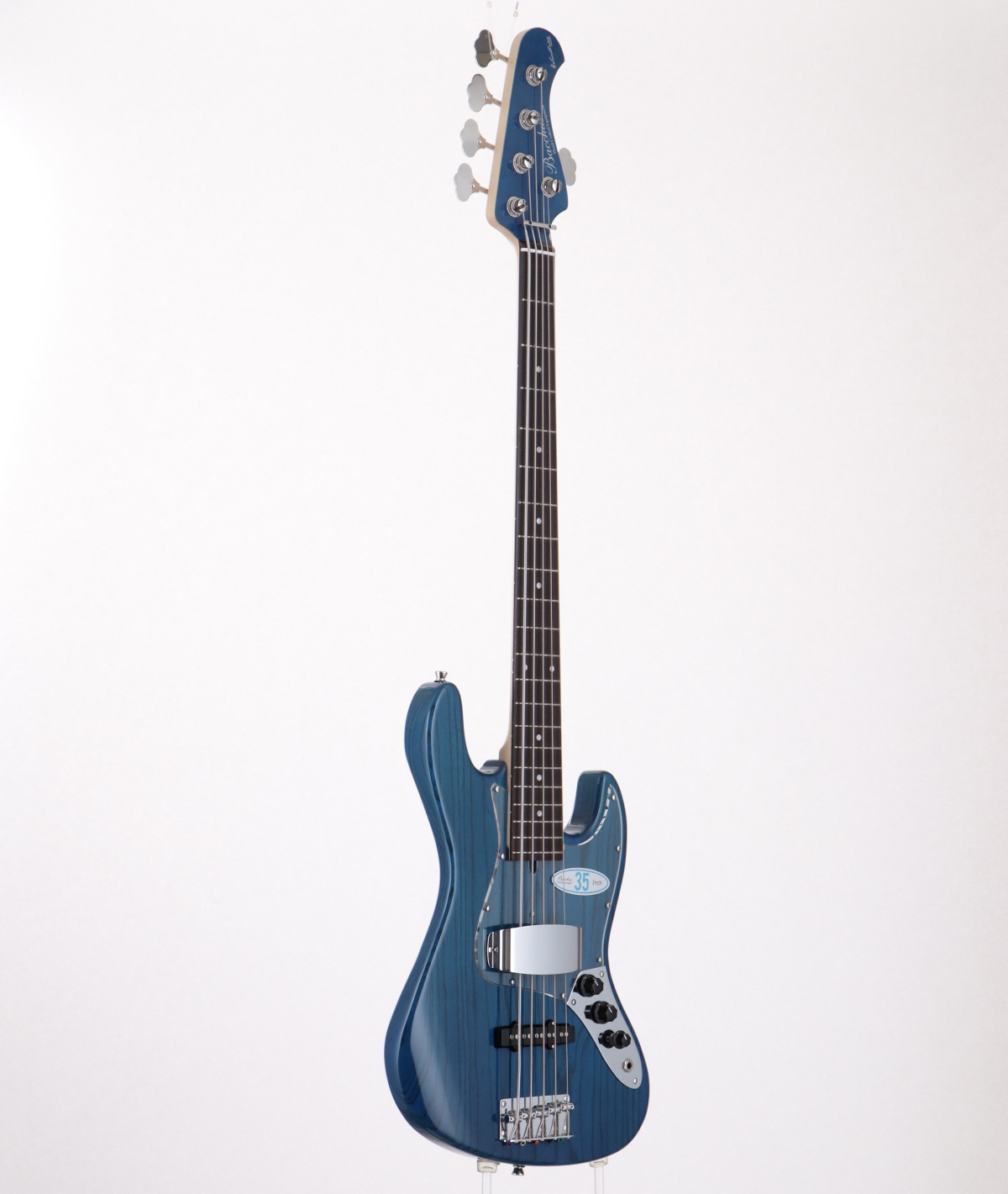 【希少】Bacchus WL-535 ASH 5弦ベース ハンドクラフト 青 希少】Bacchus WL-535 ASH 5弦ベース ハンドクラフト 青 希少