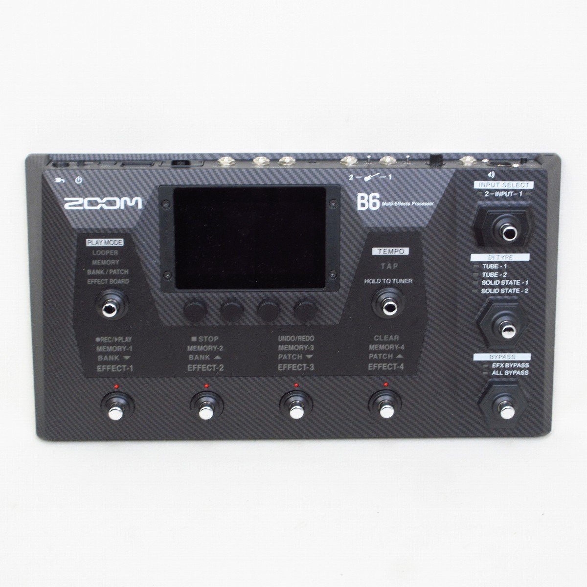 ズーム(楽器) ZOOM B6 - Multi-Effects Processor │ ベース用