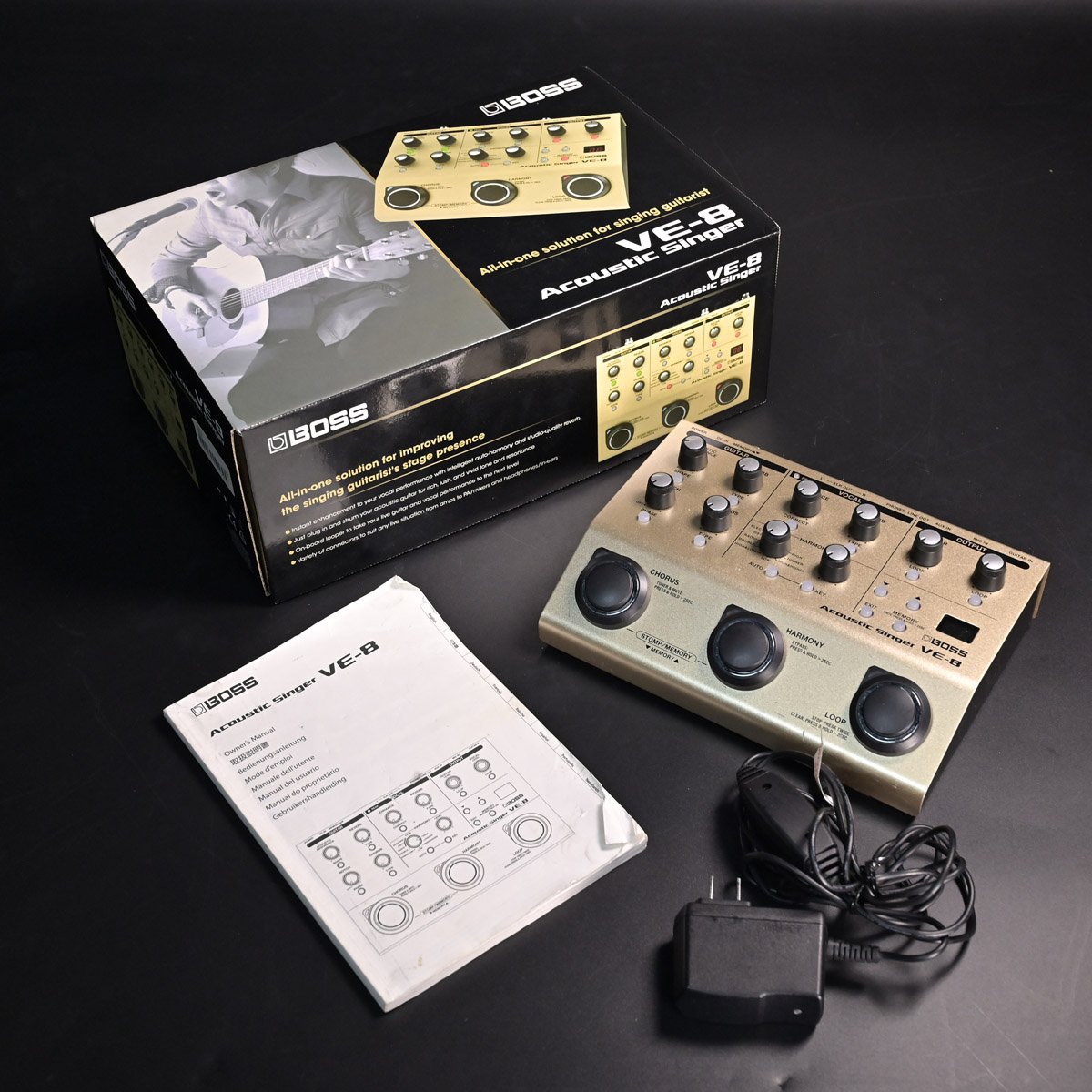 中古】BOSS / VE-8 Acoustic Singer アコースティック用マルチ 中古】BOSS / VE-8 Acoustic Singer アコースティック用マルチ