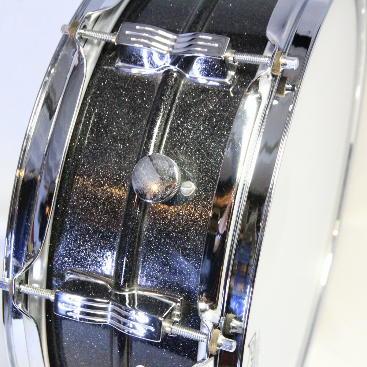 中古】LUDWIG / LM404 Acrolite 14x5 Black Galaxy アクロライト