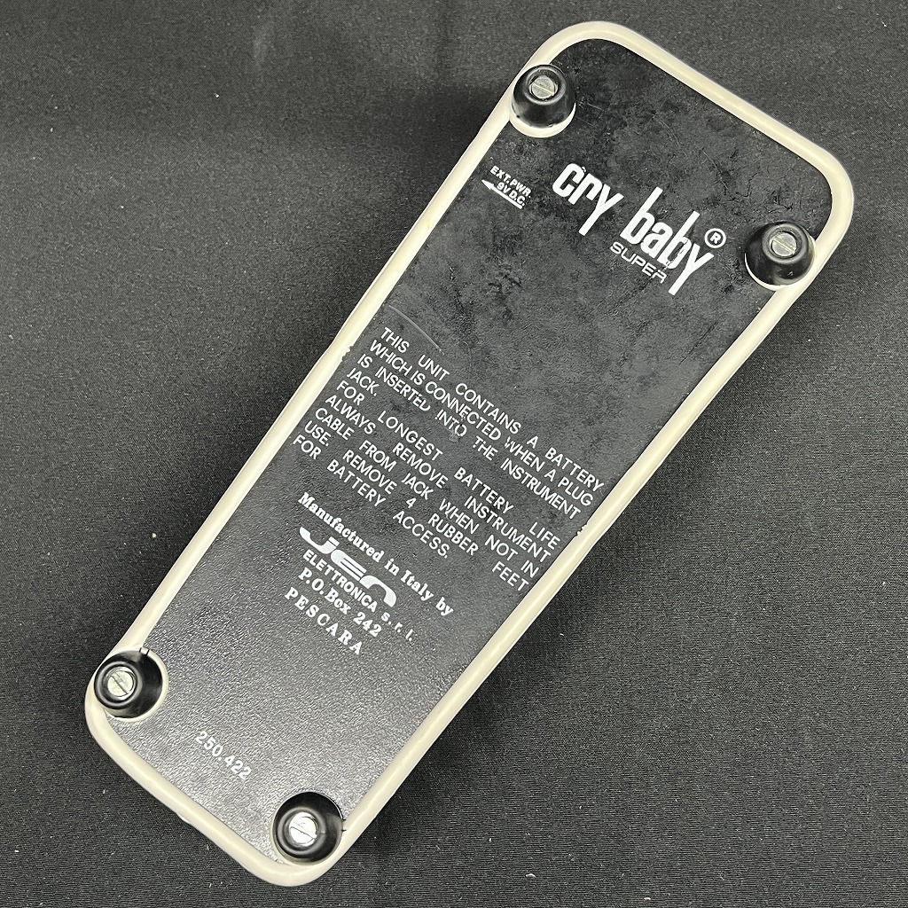 Jen Cry Baby SUPER 250.422（赤FASEL） Jen Crybaby SUPER 赤Fasel トロピカルフィッシュ | ギターダー