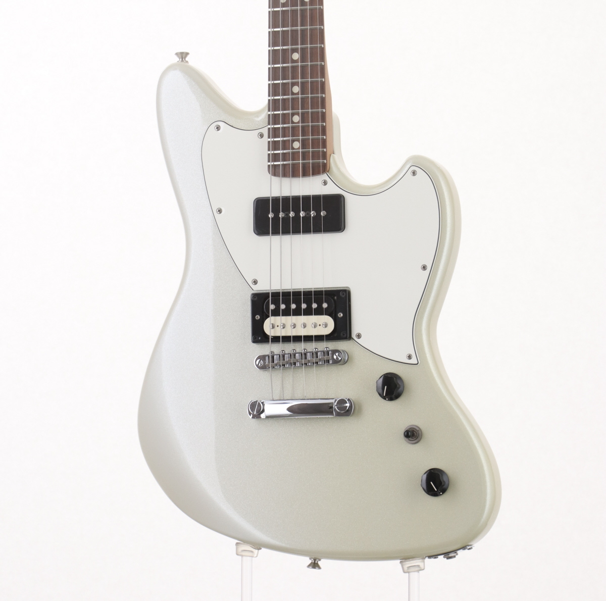 ギター Fender Powercaster Fender フェンダー The Powercaster / White Opal | ワタナベ