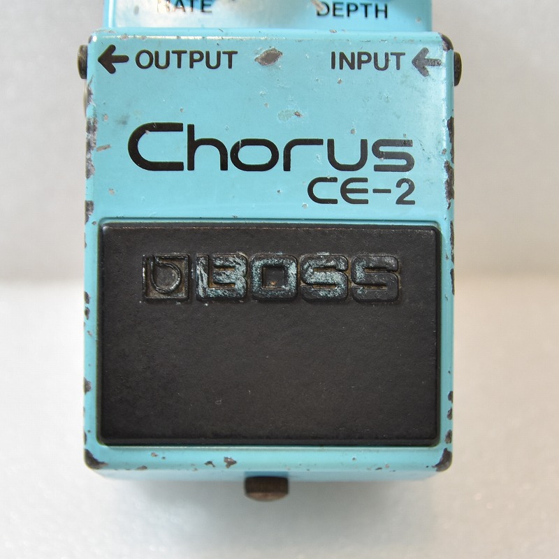 Boss CE-2 Chorus Long Dash Silver Screw 1980 9v Guitar