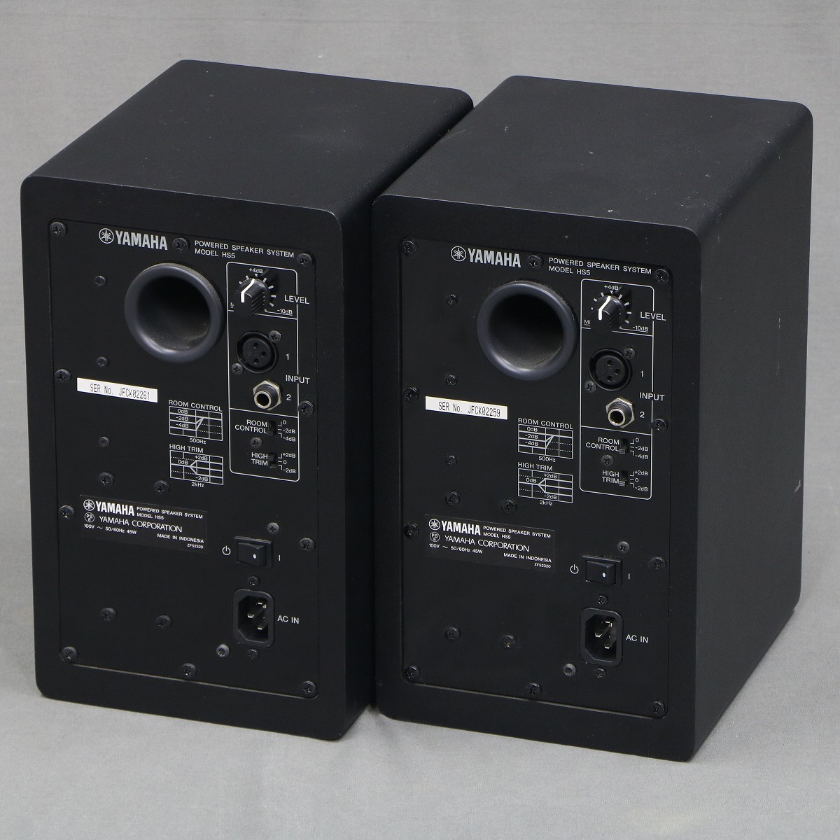 YAMAHA HS5 ペア　中古品 Yahoo!オークション -「yamaha hs5 ペア」の落札相場・落札価格