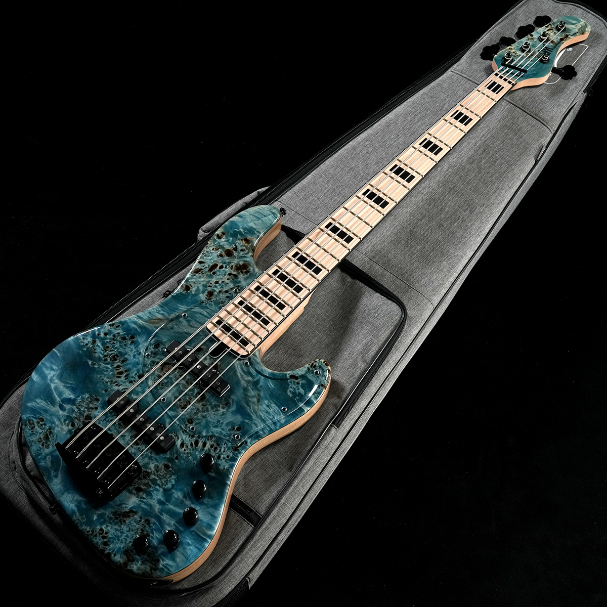 中古】Mayones / Jabba Custom EP 5 Trans Aquamarine Gloss