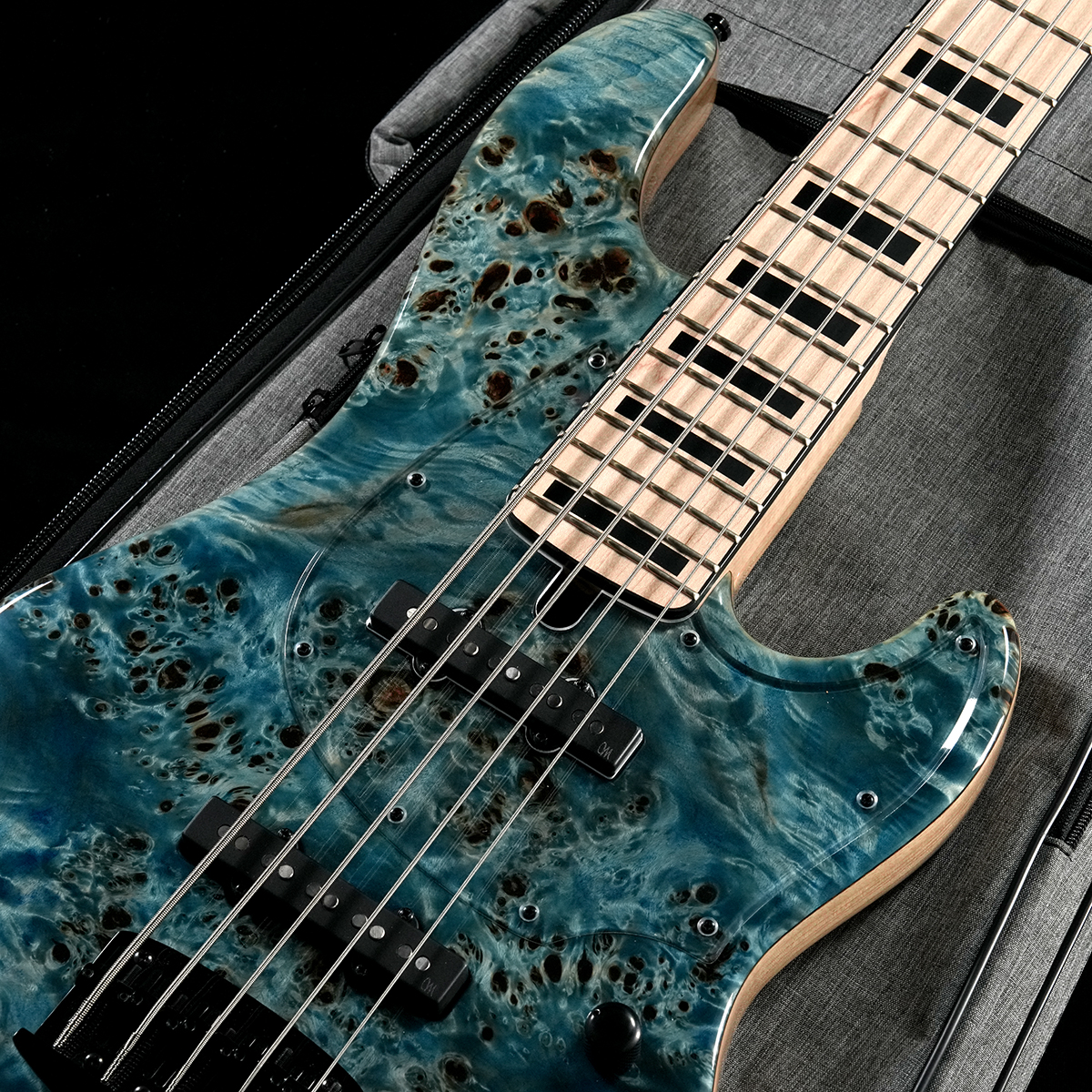 中古】Mayones / Jabba Custom EP 5 Trans Aquamarine Gloss
