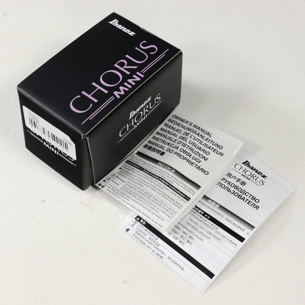 Ibanez chorus mini 箱あり Ibanez Chorus Mini Pedal Reviews | Sweetwater