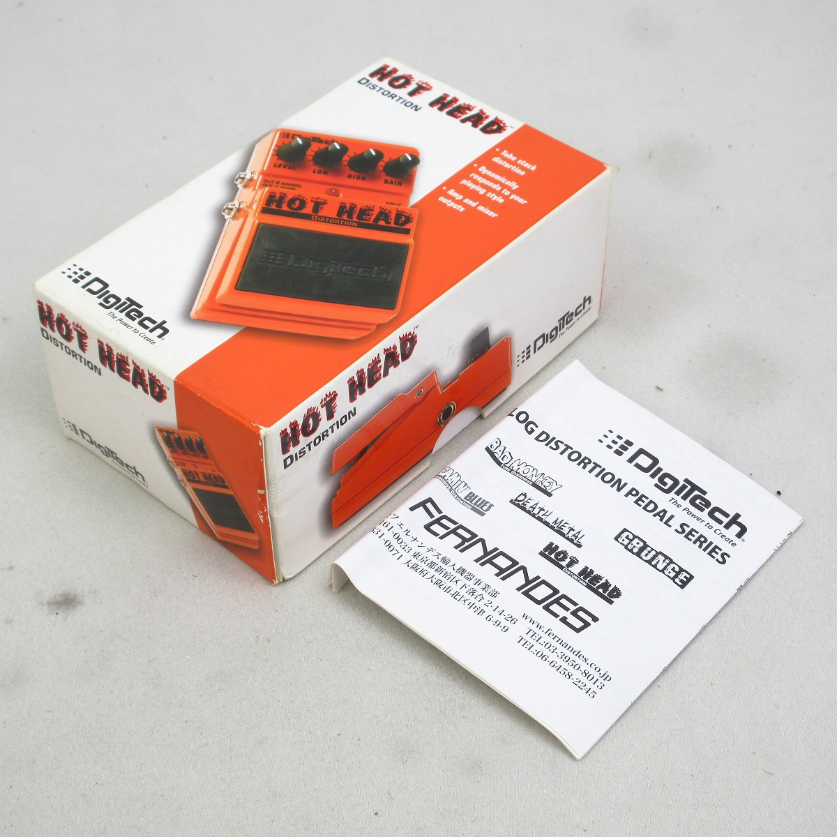 中古】DigiTech / DHH Hot Head Distortion ディストーション