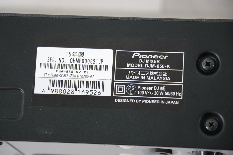 中古】Pioneer DJ / DJM-850-K 【梅田店】 | イシバシ楽器