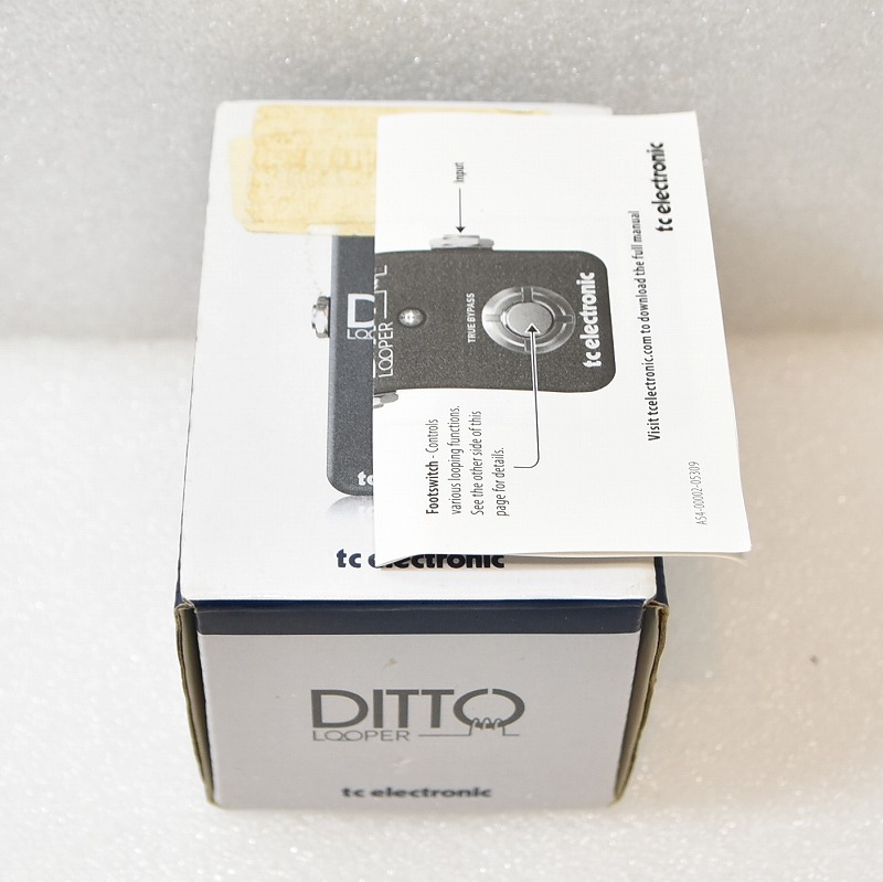 箱付き tc electronic Ditto Looper 中古美品 中古】TC ELECTRONIC / Ditto Looper 【心斎橋店】 | イシバシ楽器