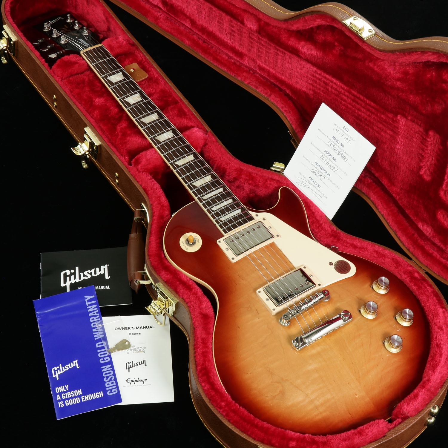 Gibson 1960 Les Paul Standard Reissue VOS (Tangerine Burst