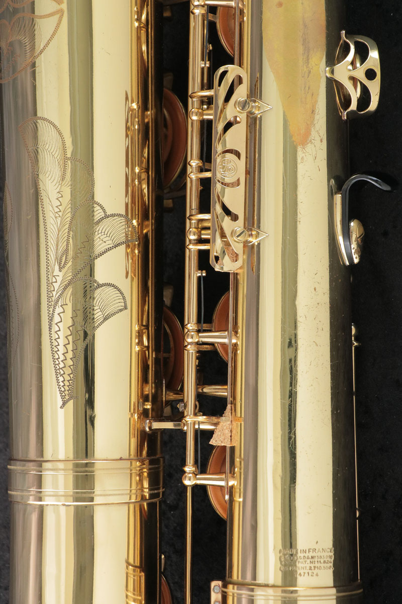 バリトンサックス B&S タンポセット　ビンテージ 未使用品 中古】SELMER / Baritonne Mark VI SN.147xxx 全タンポ交換済
