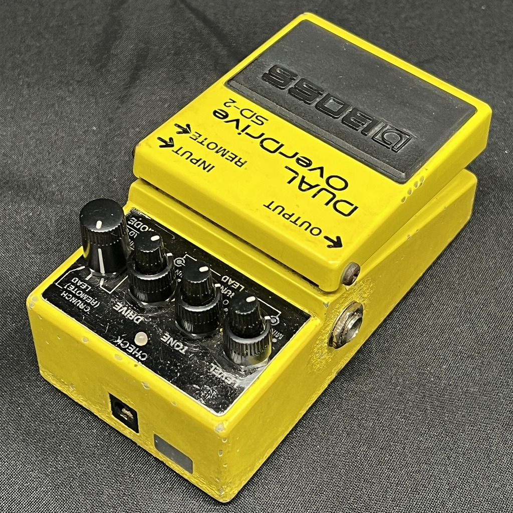 生産終了版 BOSS DUAL OverDrive SD-2 ギターエフェクタ【値段