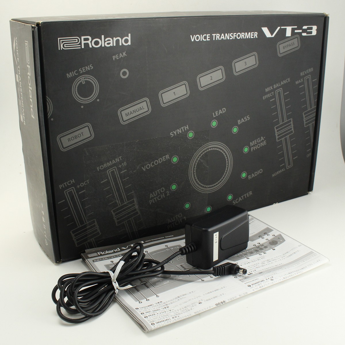 Roland VT-3 VOICE TRANSFORMER 中古 楽天市場】【中古】Roland ローランド/VT-3 Voice Transformer