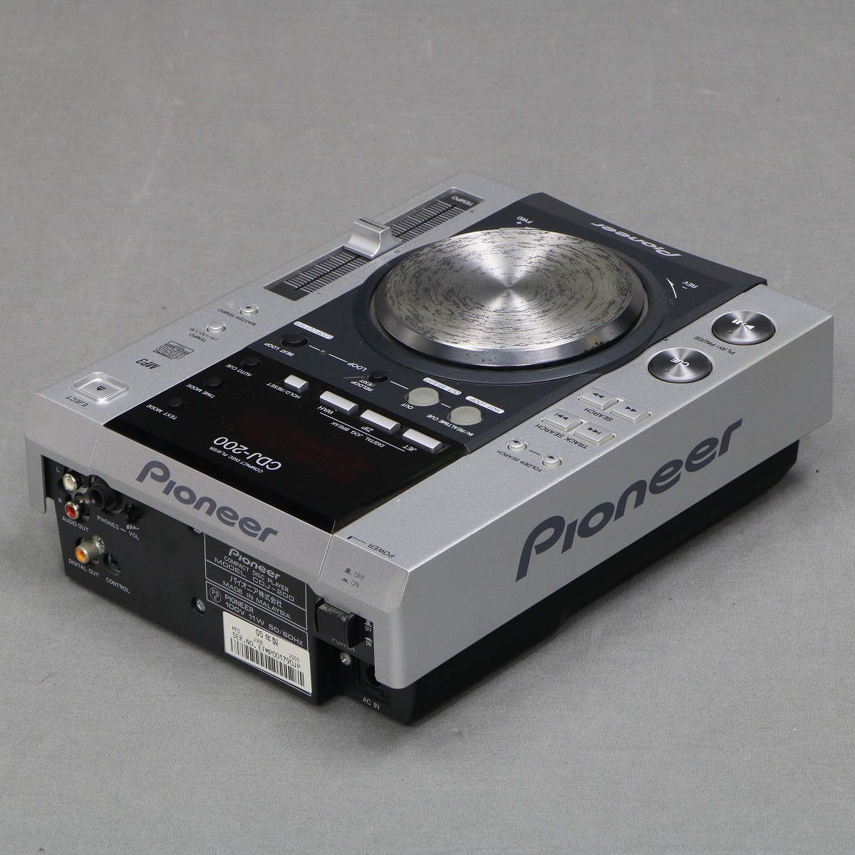 中古】 PIONEER / CDJ-200 【御茶ノ水本店】 | イシバシ楽器