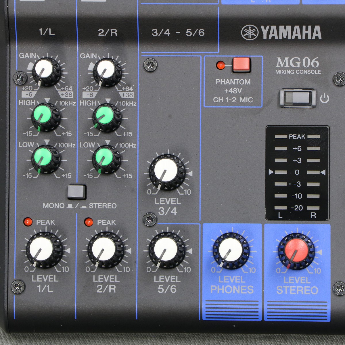 YAMAHA MG06 【6ch アナログミキサー】 ｜イケベ楽器店