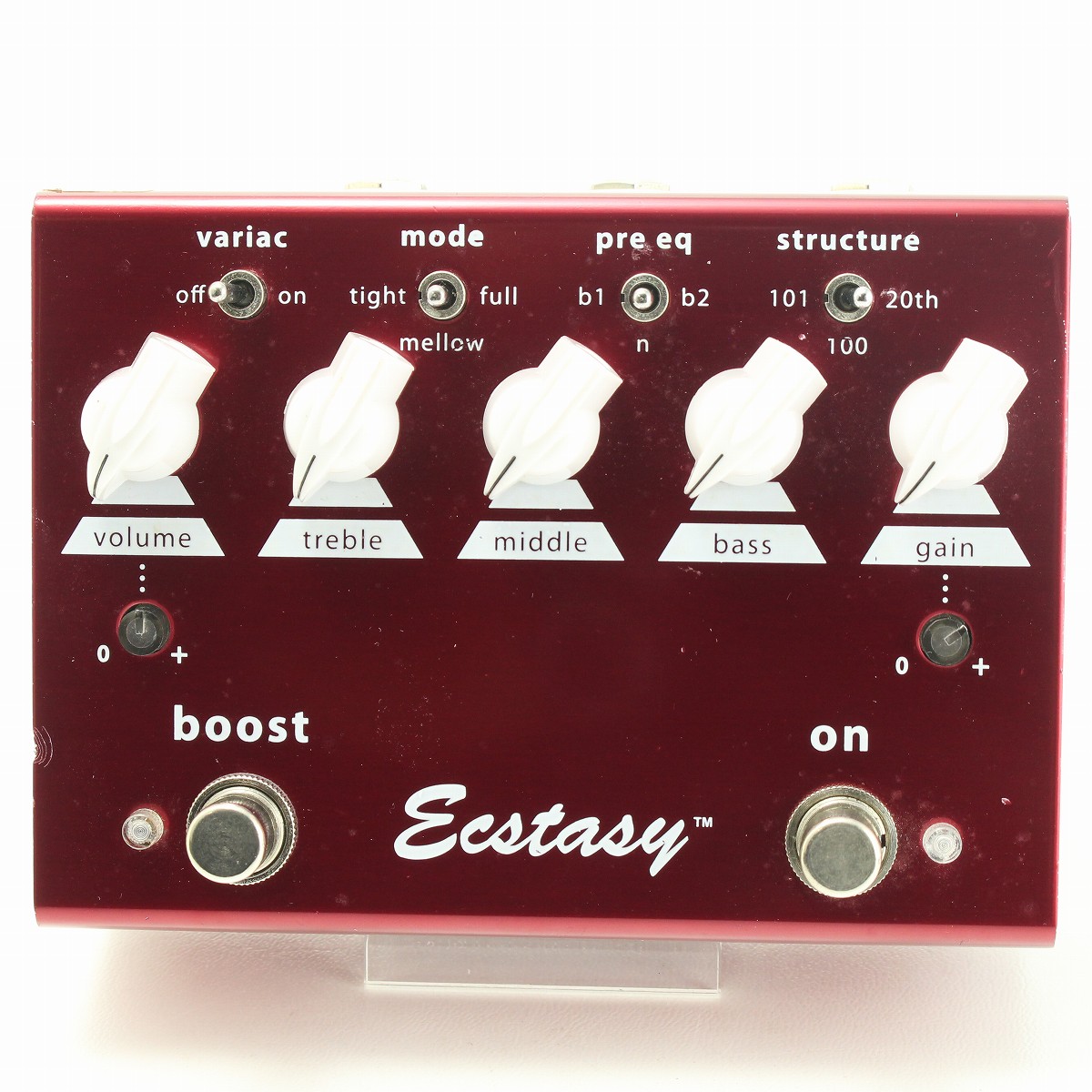 Bogner】ボグナー『ディストーション』Ecstasy Red コンパクト