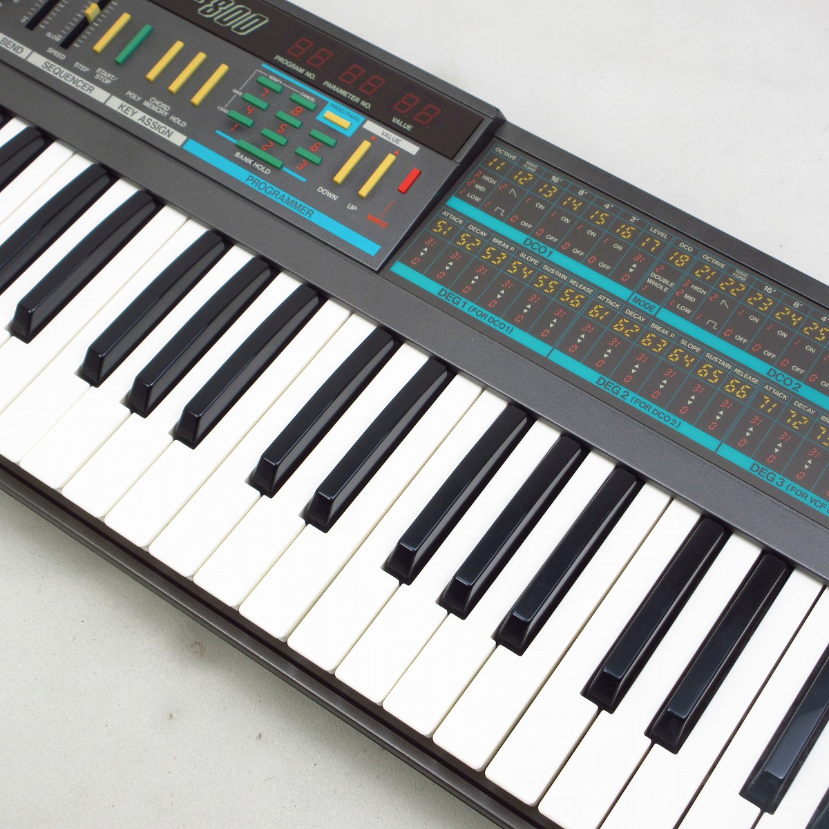 【ジャンク】 KORG POLY-800 アナログシンセサイザー KORG POLY-800 Analog Synthesizer 80s *For Parts Or Repair