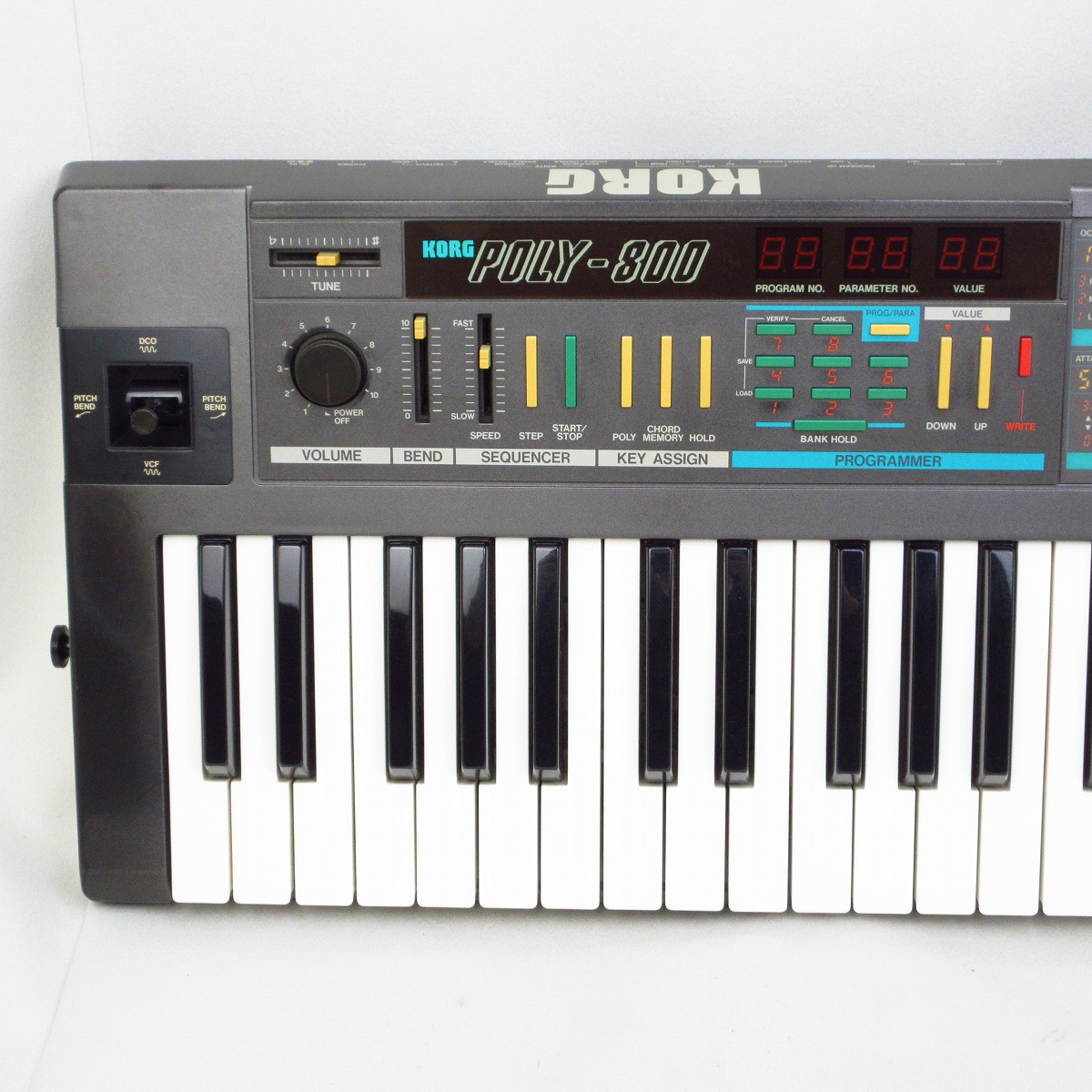 KORG POLY-800 説明書　ケース付き シンセサイザー　コルグ 中古】KORG / POLY-800 