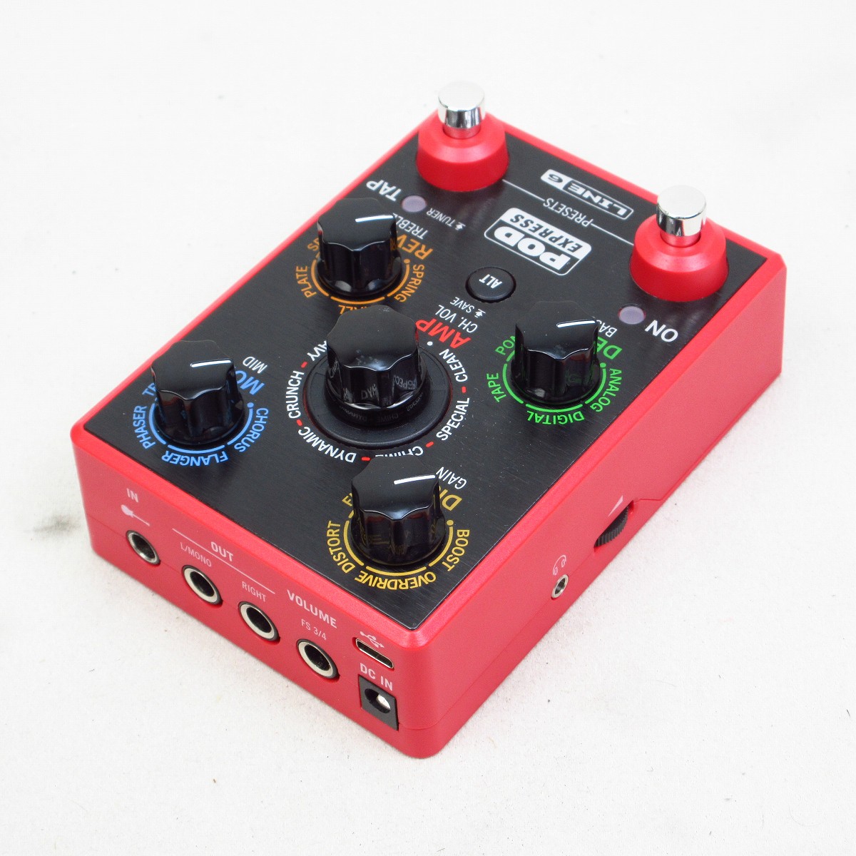 LINE 6 POD EXPRESS ギターエフェクター 中古美品