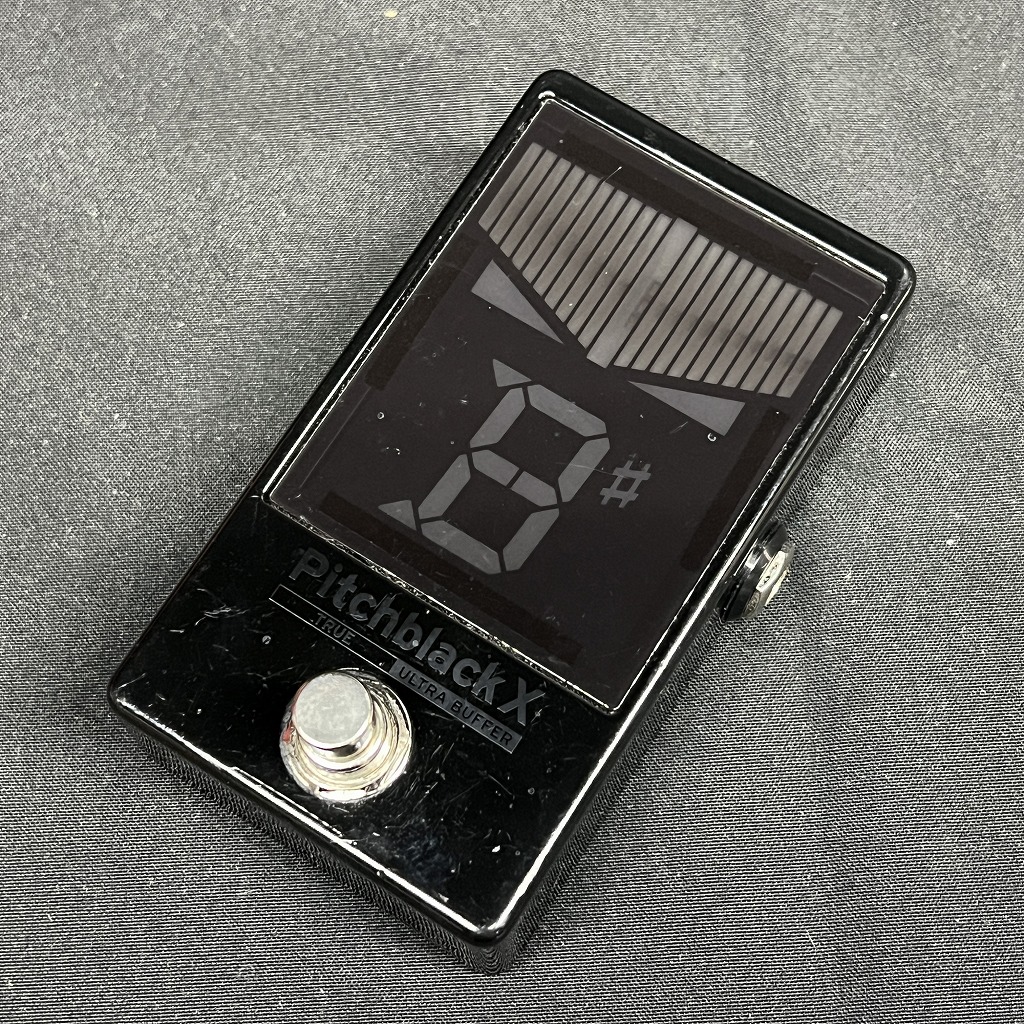 一部予約販売】 PEDAL CHROMATIC - X Pitchblack TUNER (Japan